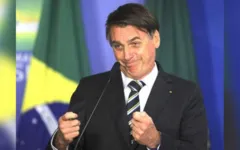 Imagem ilustrativa da notícia Bolsonaro ironiza levantamento sobre ataques contra jornalistas