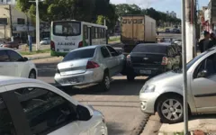 Imagem ilustrativa da notícia Acidente envolvendo cinco carros deixa o trânsito lento em Belém 