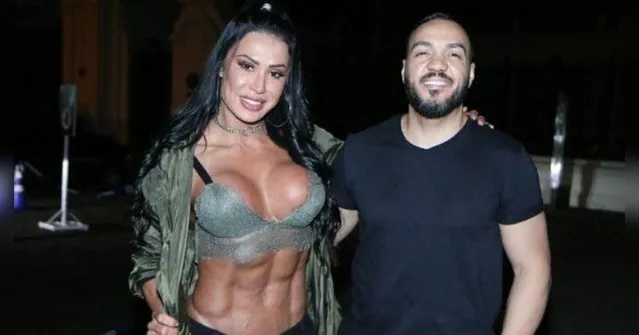 Imagem ilustrativa da notícia Belo comenta sobre gravidez de Gracyanne Barbosa: "Imagino uma mini Gracy"