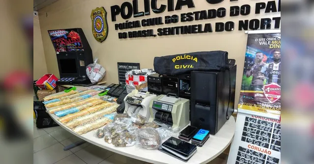 Imagem ilustrativa da notícia Operação
apreende R$ 145 mil no combate a jogos de azar em Belém