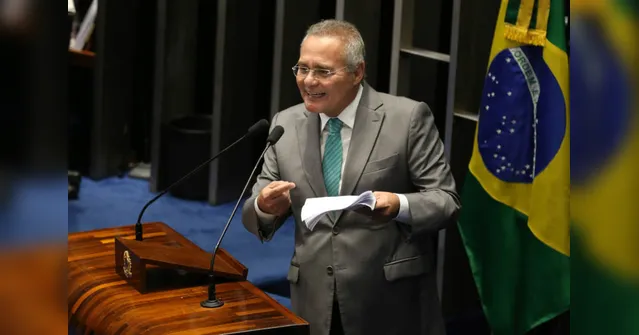 Imagem ilustrativa da notícia Renan
vira réu pela primeira vez na Lava Jato