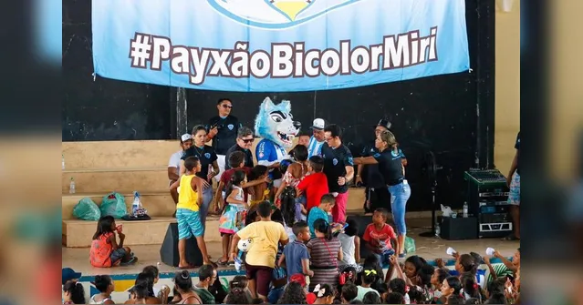 Imagem ilustrativa da notícia Paysandu realiza evento social para crianças em Igarapé-Miri