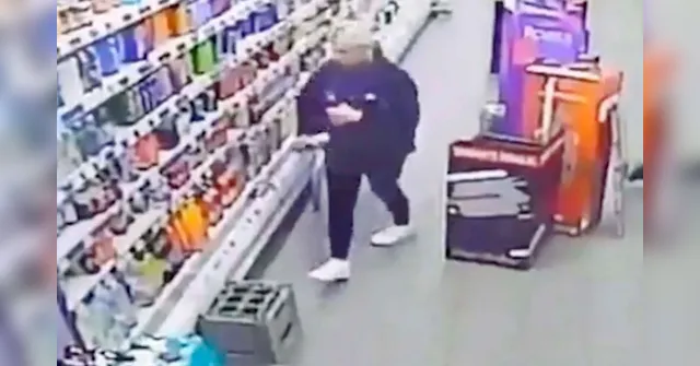 Imagem ilustrativa da notícia Vídeo impressionante mostra fantasma derrubando funcionária em supermercado