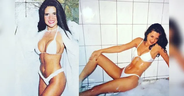 Imagem ilustrativa da notícia Ex-musas da "Banheira do Gugu" fazem ensaio sensual inspirado em programa