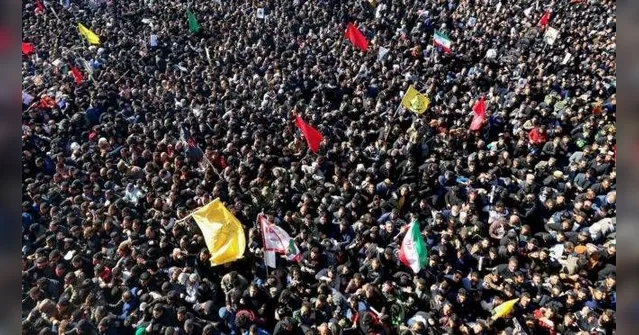 Imagem ilustrativa da notícia Tumulto em funeral de Qassim Suleimani deixa 56 mortos
