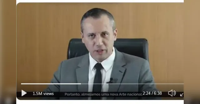 Imagem ilustrativa da notícia ‘Na Alemanha, ele estaria preso': diz presidente da OAB sobre vídeo de Roberto Alvim