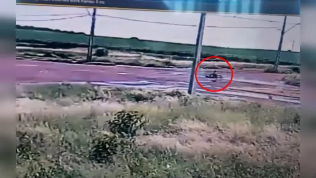 Imagem ilustrativa da notícia Vídeo mostra acidente de kart que terminou com morte de homem no meio de avenida. Veja!