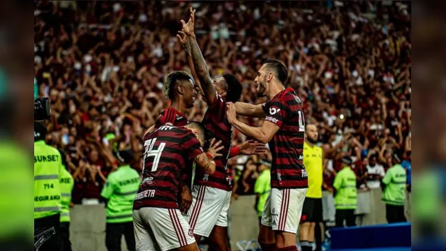 Imagem ilustrativa da notícia Bruno Henrique marca 3 e Flamengo vence Ceará no Brasileiro