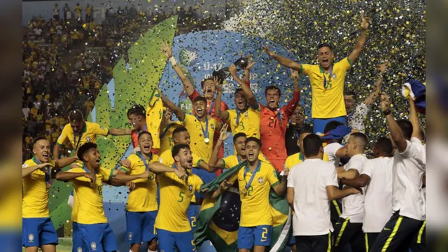 Imagem ilustrativa da notícia Brasil faz gol nos acréscimos e conquista Mundial sub-17