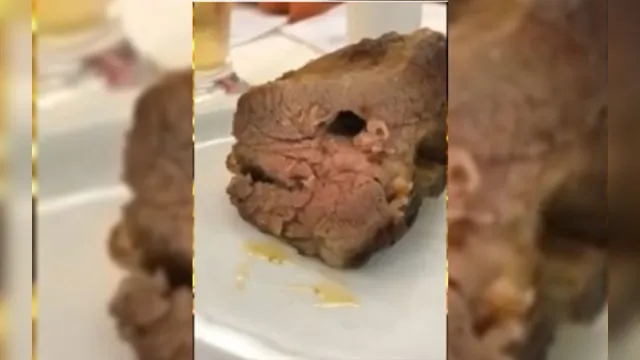 Imagem ilustrativa da notícia Churrascaria serve carne com larvas em São
Paulo; veja o vídeo