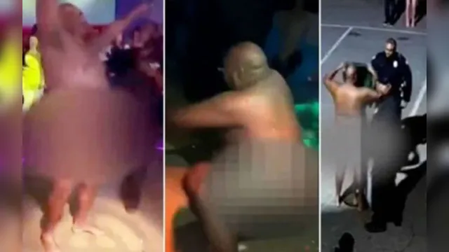 Imagem ilustrativa da notícia Policial é preso por dançar nu em boate