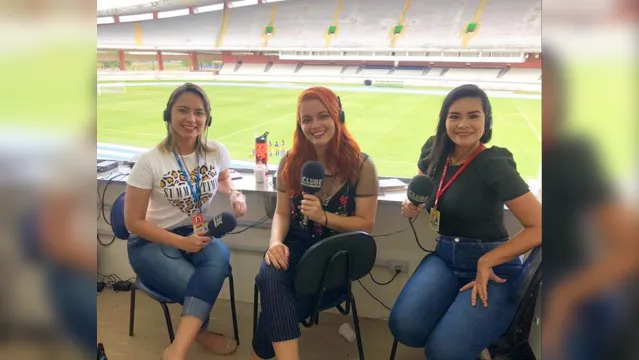 Imagem ilustrativa da notícia Rádio Clube tem partida transmitida com equipe feminina no futebol paraense
