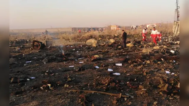 Imagem ilustrativa da notícia Avião ucraniano cai no Irã e deixa ao menos 176 mortos