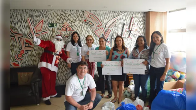 Imagem ilustrativa da notícia Banco da Amazônia recebe brinquedos e alimentos em Campanha Natal Solidário 