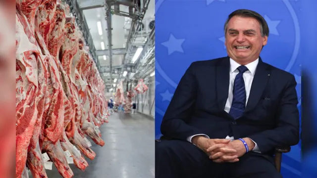 Imagem ilustrativa da notícia Bolsonaro diz que governo não atuará para baixar o preço da
carne