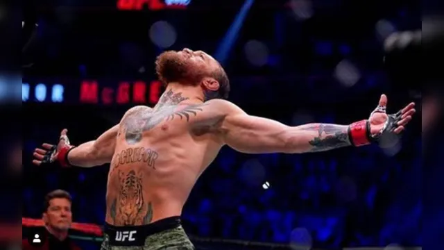 Imagem ilustrativa da notícia Ele voltou! Conor McGregor vence por nocaute aos 40 segundos UFC 246