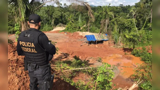 Imagem ilustrativa da notícia PF prende acusados de manter garimpo ilegal no Pará