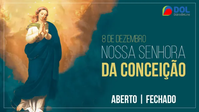Imagem ilustrativa da notícia Veja o que abre no feriado de Nossa Senhora da Conceição