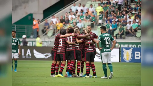 Imagem ilustrativa da notícia Fla sobra em campo e vence Palmeiras dentro do Allianz Parque