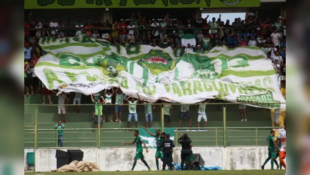 Imagem ilustrativa da notícia Torcida do Paragominas FC dá exemplo de limpeza nas arquibancadas