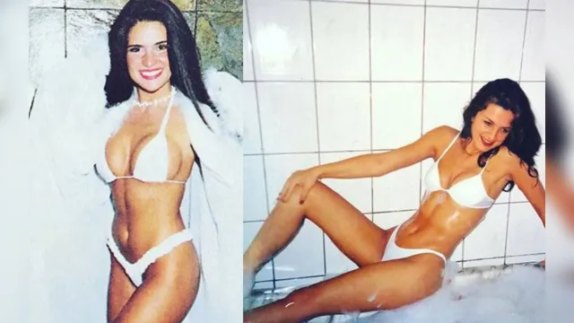 Imagem ilustrativa da notícia Ex-musas da "Banheira do Gugu" fazem ensaio sensual inspirado em programa