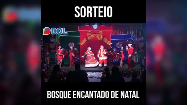 Imagem ilustrativa da notícia DOL sorteia ingresso para Bosque Encantando de Natal