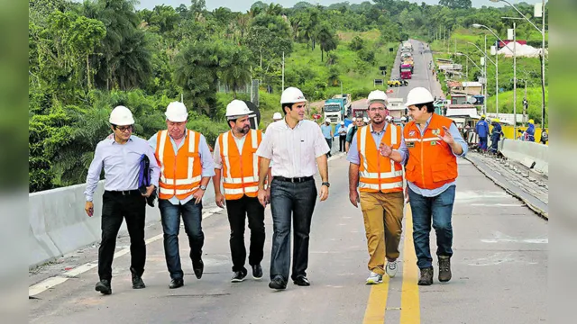 Imagem ilustrativa da notícia Rápida reconstrução da ponte do Moju é considerada recorde na América Latina