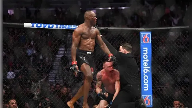 Imagem ilustrativa da notícia Conheça Kamaru Usman, o lutador negro que espancou adversário racista no UFC