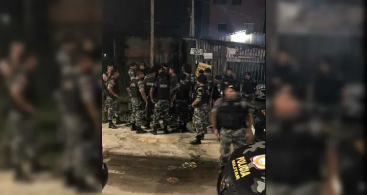 Criminosos Atiram Contra Viatura Da Rotam Em Belém 0268