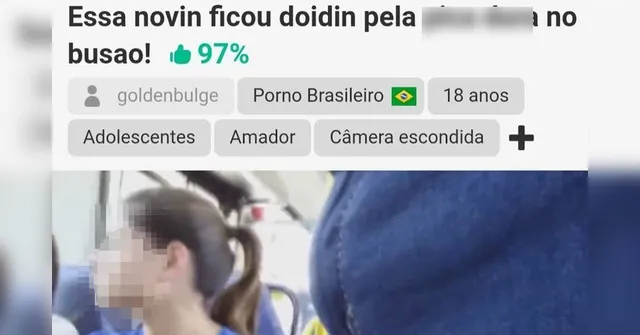 Imagem ilustrativa da notícia Estudante brasileira é assediada em ônibus e vídeo vai parar em site pornô