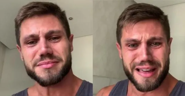 Imagem ilustrativa da notícia BBB20: Namorado de Mari posta vídeo chorando após polêmica de zoofilia