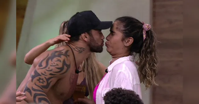 Imagem ilustrativa da notícia Gizelly beija paraense e outro brother e é criticada por se envolver com “homem que não presta”