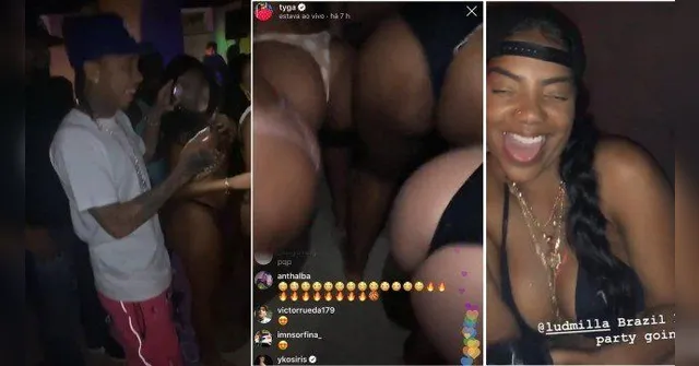Imagem ilustrativa da notícia Festa de Ludmilla tem polícia na porta e cantora grava depoimento; veja o vídeo