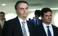 O superministro não esteve no evento