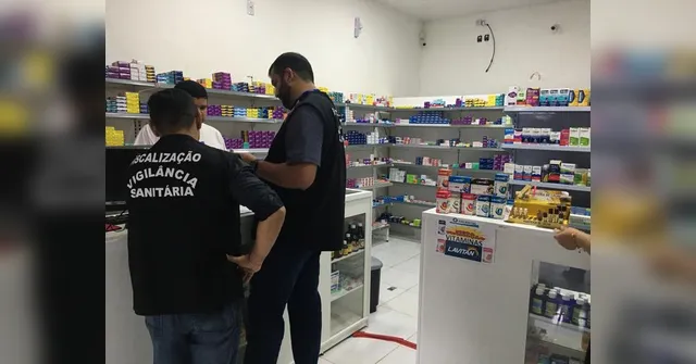 Imagem ilustrativa da notícia Medicamentos vendidos sem receita médica são apreendidos em dois bairros de Belém