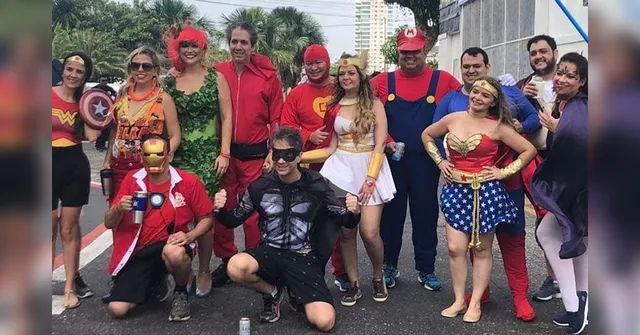 Imagem ilustrativa da notícia Com sambas e marchinhas tradicionais, foliões do Elka apostam em fantasias