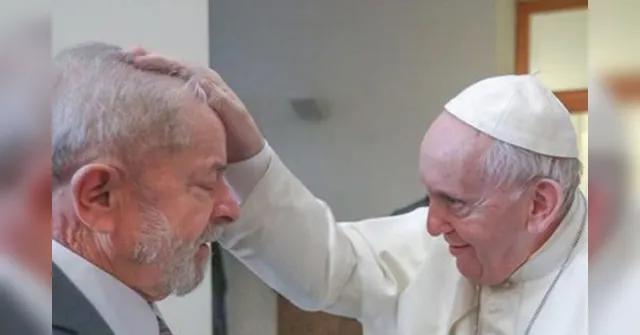 Imagem ilustrativa da notícia Príncipe deputado diz que igreja é comunista após encontro de Lula com o Papa