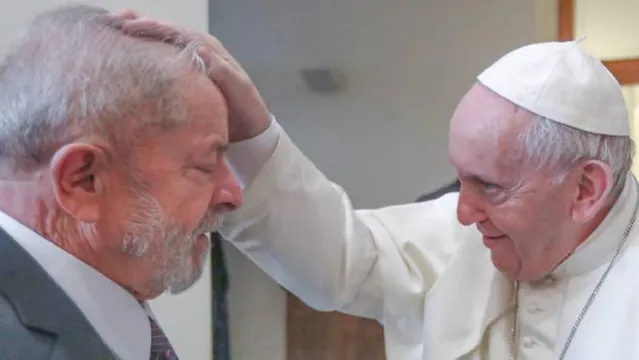 Imagem ilustrativa da notícia Vaticano nega “bênção dos inocentes” ao ex-presidente Lula