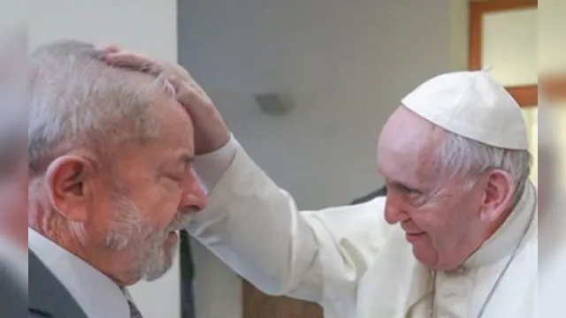 Imagem ilustrativa da notícia Príncipe deputado diz que igreja é comunista após encontro de Lula com o Papa