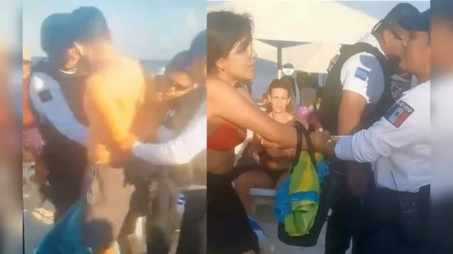 Imagem ilustrativa da notícia Casal é preso em praia por não consumir nada de barraca