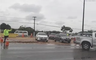 O retorno foi aberto no km 5 da rovodia BR-316.
