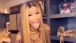 Imagem ilustrativa da notícia Cardi B comenta remix de vídeo em que fala sobre coronavírus