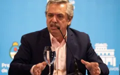 O Presidente da Argentina, Alberto Fernández, fez o anuncio no último domingo (15).