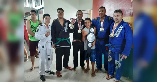 Imagem ilustrativa da notícia Atletas disputam torneio de Jiu-Jitsu em Oriximiná