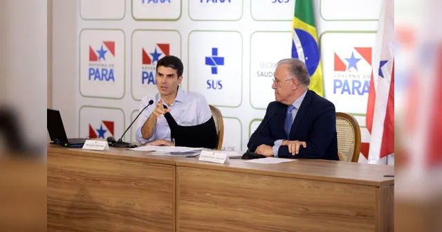 Imagem ilustrativa da notícia Governador Helder faz coletiva após Pará registrar 7° caso de covid-19. Acompanhe ao vivo