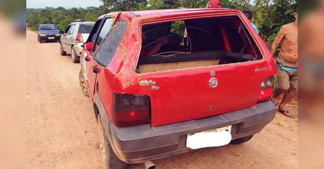 Imagem ilustrativa da notícia Carro da TV Record capota em rodovia do Pará