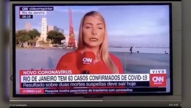 Imagem ilustrativa da notícia Repórter da CNN Brasil comete gafe e "ressuscita" paciente ao vivo; assista