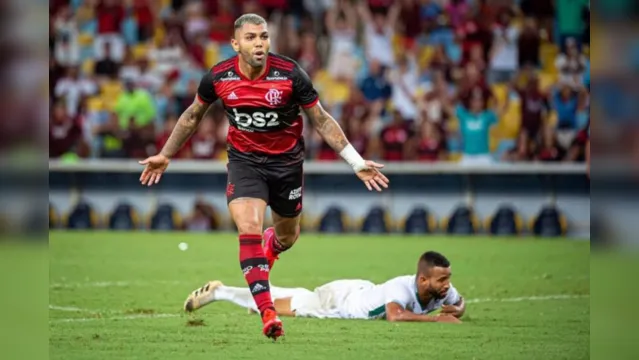 Imagem ilustrativa da notícia Gabigol
brilha, Michael marca e Flamengo goleia a Cabofriense na Taça Rio