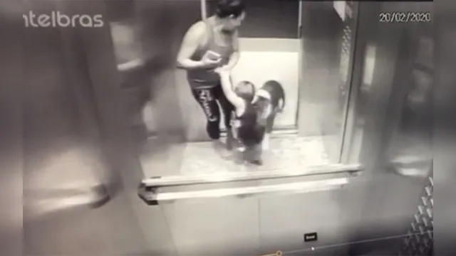 Imagem ilustrativa da notícia Cachorro ataca criança em elevador de prédio em Belém. Veja o vídeo! 