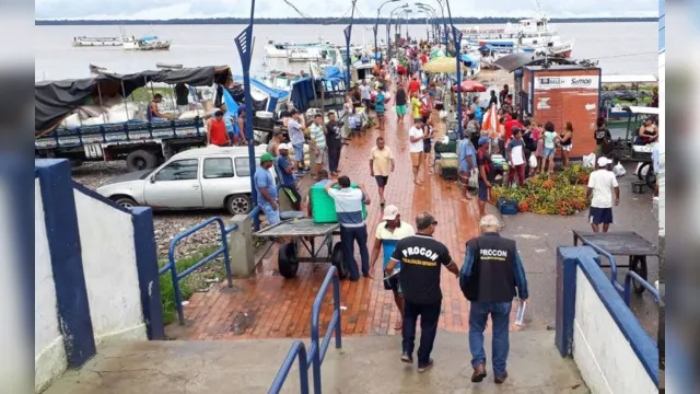 Imagem ilustrativa da notícia Operação 'Porto Seguro' fiscaliza transporte hidroviário em Belém